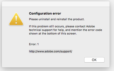 Error Code 1 For Acrobat DC - Adobe Support Community - 9400310